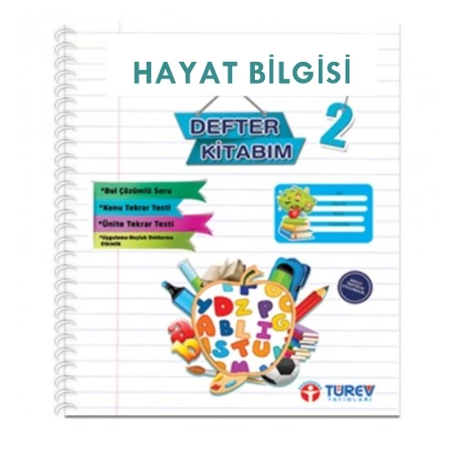 Türev 2.Sınıf Hayat Bilgisi Defter Ktabım