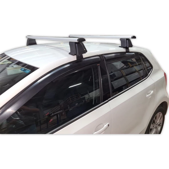 Land Rover Rang Rover 4 (L405) 2012-2021 Arası Drs kapı arası sıkıştırma oluklu ara atkı tavan barı SİYAH - Resim 2