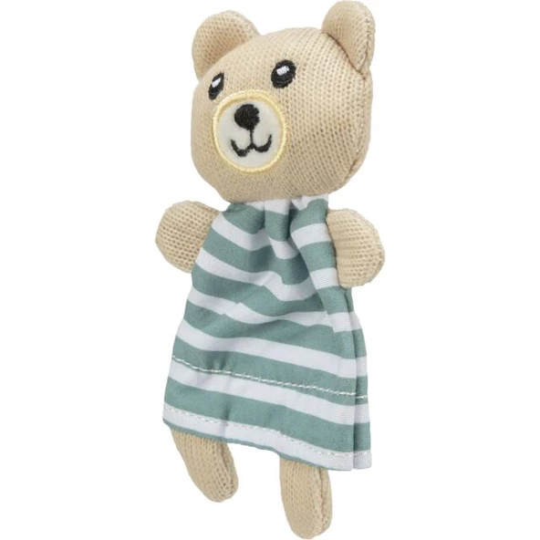 Trixie Kedi Oyuncağı, Kumaş Ayı, Kediotlu 12cm - 6