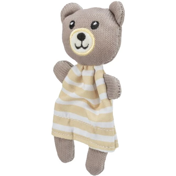 Trixie Kedi Oyuncağı, Kumaş Ayı, Kediotlu 12cm - 8