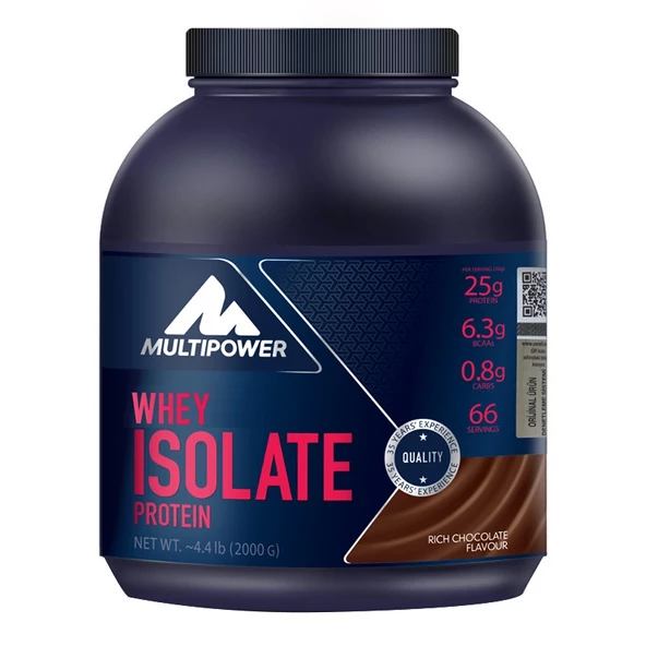 Multipower %100 Whey Isolate Protein 2000 Gr Çikolata +Shaker