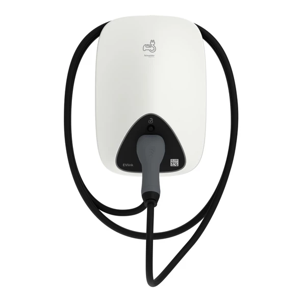Schneider Evh4s11nc Evlink Wallbox 11Kw Kablolu Type2 Şarj İstasyonu - 2