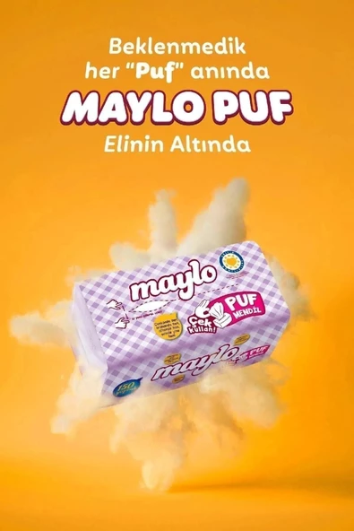 Maylo Puf Mendil 24 x 100'lü - 7