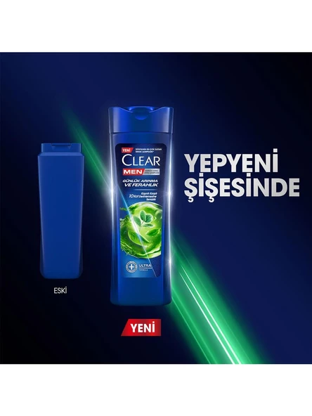 Clear Men Kepeğe Karşı Etkili Şampuan Günlük Arınma ve Ferahlık 350 ML - 9