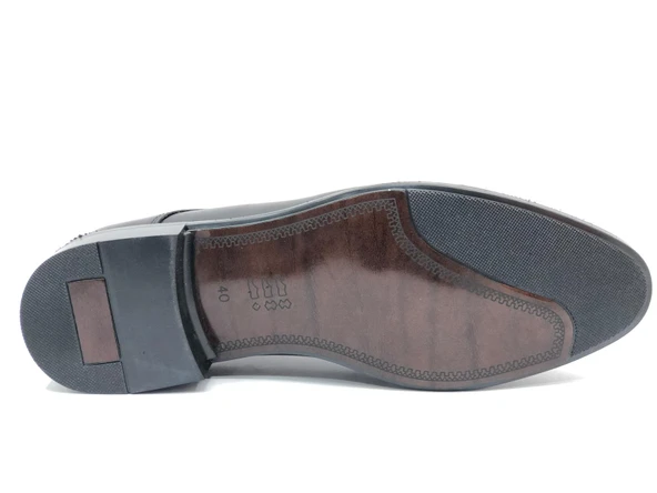 Berlino 651-08-03 Bağcıklı Hakiki Deri Neolit Erkek Klasik Ayakkabı - Resim 9