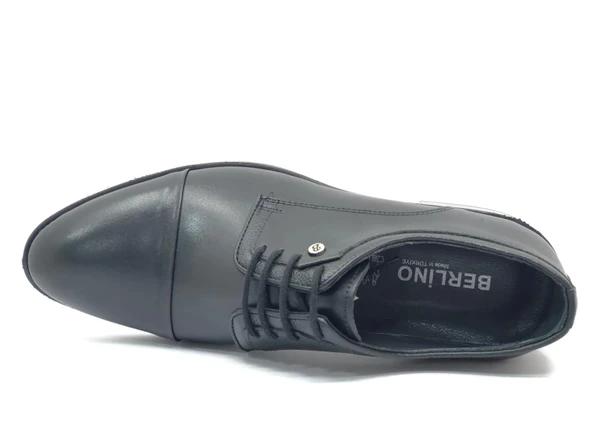 Berlino 651-08-03 Bağcıklı Hakiki Deri Neolit Erkek Klasik Ayakkabı - Resim 8