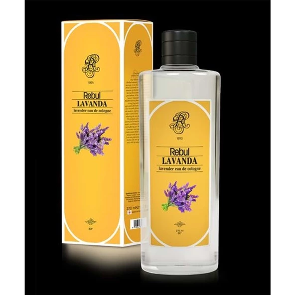 Rebul 80 Derece Lavanda Kolonya Cam Şişe 250 ML - 2