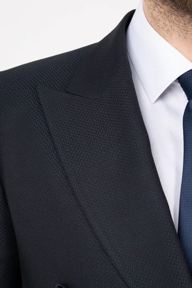 APARTRO KRUVAZE SLİMFİT ERKEK TAKIM ELBİSE - 7