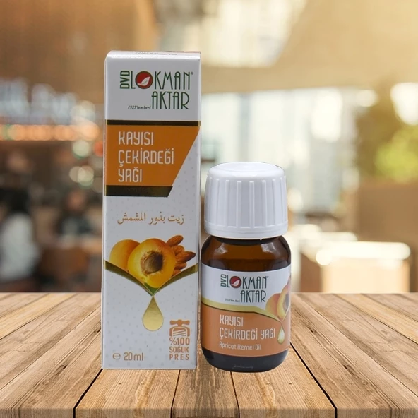 Kayısı Çekirdeği Yağı 20 Cc 1Adet, Lokman Aktar
