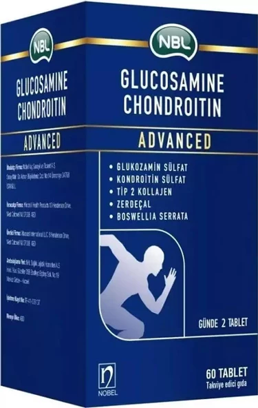 NBL Glucosamine Chondroitin Advanced 60 Tablet