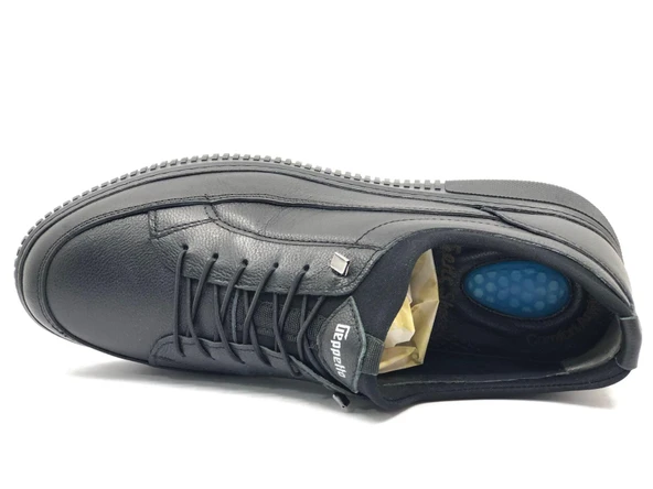 Geppetto Ökçe Jel Dolgulu Ortopedik Hakiki Deri Erkek Casual Ayakkabı - Resim 17