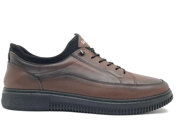 Geppetto Ökçe Jel Dolgulu Ortopedik Hakiki Deri Erkek Casual Ayakkabı ürün görseli