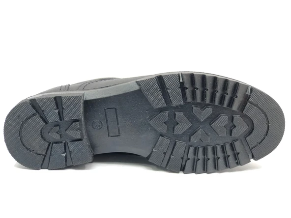 Geppetto İçi Yünlü Kauçuk Taban Hakiki Deri Bağcıklı Erkek Bot - Resim 11