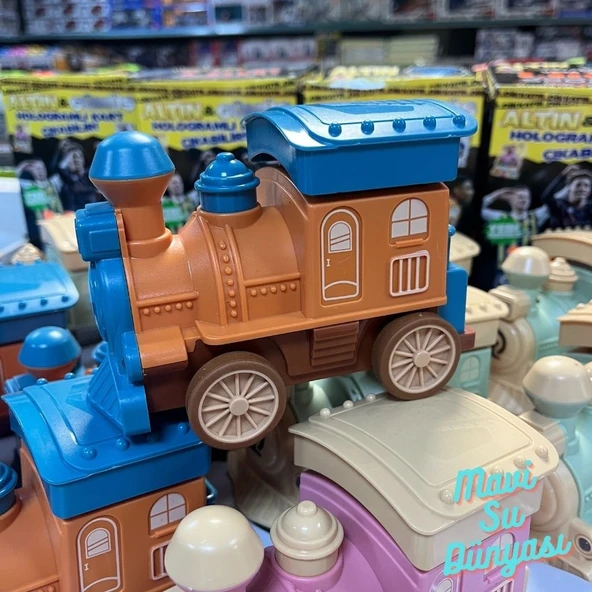 Bebek Treni Işıklı ve Müzikli Bas Gitsin Bebek Treni - 3