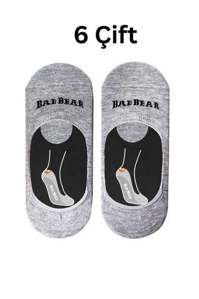 Bad Bear 18.01.02.001-C19 Core Zero 6lı Unisex Babet Çorap - 1
