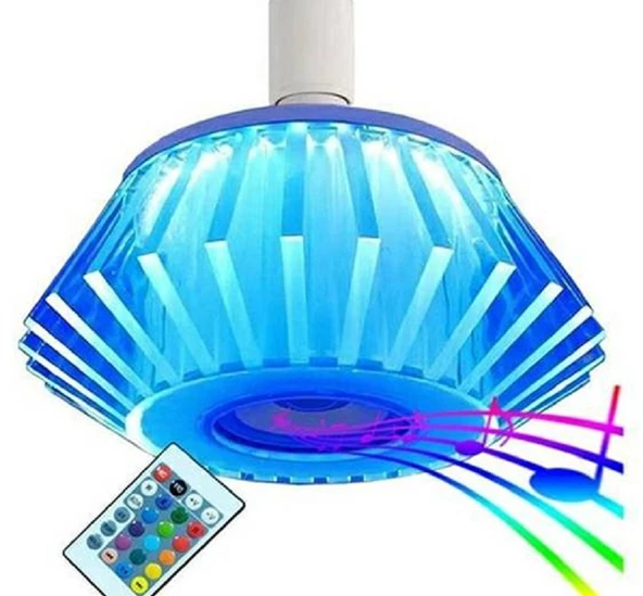 CRYSTAL LED LIGHT RGB MUSICAL LED IŞIKLI RENKLİ HOPARLÖR ULTRA GÜCLÜ AYDINLATMA KUMANDALI LED AMPUL