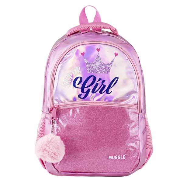 Muggle İlkokul Çantası Super Gırl Koleksiyonu Mu-9039 - Resim 2