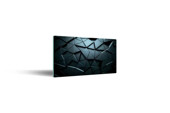 CAM KESME TAHTASI DÜZ SİYAH 20X30 CM