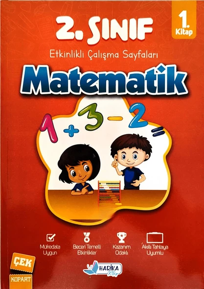 2.Sınıf İlkokul Matematik Soru Bankası Seti - 2 Kitap - 272 Sayfa - 2
