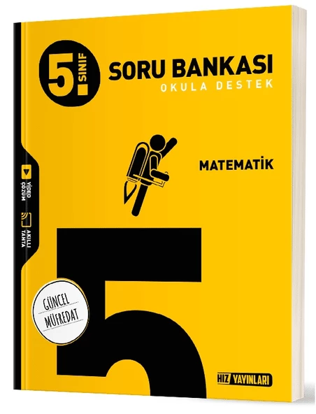 Hız Yayınları 2025 5. Sınıf Matematik Soru Bankası Yeni Müfredat ürün görseli