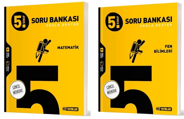 Hız 2025 5. Sınıf Matematik + Fen Bilimleri Soru Seti 2 Kitap Güncel Müfredat ürün görseli