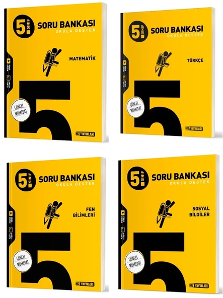 Hız 2025 5. Sınıf Matematik Türkçe Fen Sosyal Soru Seti 4 Kitap Güncel Müfredat ürün görseli