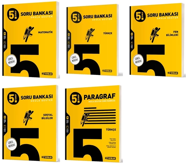 Hız 2025 5. Sınıf Matematik Türkçe Fen Sosyal Paragraf Soru Seti 5 Kitap Güncel Müfredat ürün görseli
