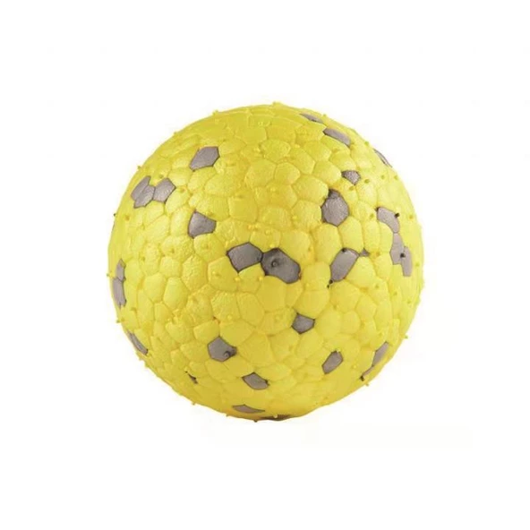 M-PETS BLOOM BALL OYUN TOPU PARÇALANMAZ YELLOW/GRAY - 2