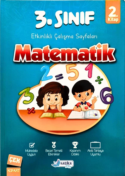 3.Sınıf İlkokul Matematik Soru Bankası Seti - 2 Kitap - 304 Sayfa - 3