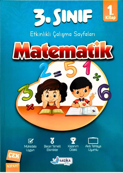 3.Sınıf İlkokul Matematik Soru Bankası Seti - 2 Kitap - 304 Sayfa - 2