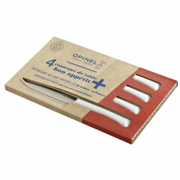 Opinel OP-001904 Bon Appetit 4 Parça Paslanmaz Sofra Bıçağı - 2