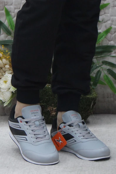 Kinetix Blande Pu Gri Rahat Orijinal Ürün Erkek Spor Ayakkabı - 2