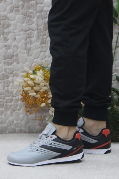 Kinetix Blande Pu Gri Rahat Orijinal Ürün Erkek Spor Ayakkabı - 3