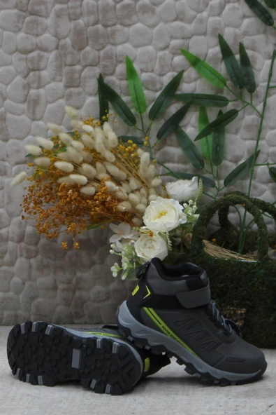 Kinetix Supla Hı Gri Rahat Kaymaz Taban Orijinal Ürün Erkek Çocuk Bot - Resim 5