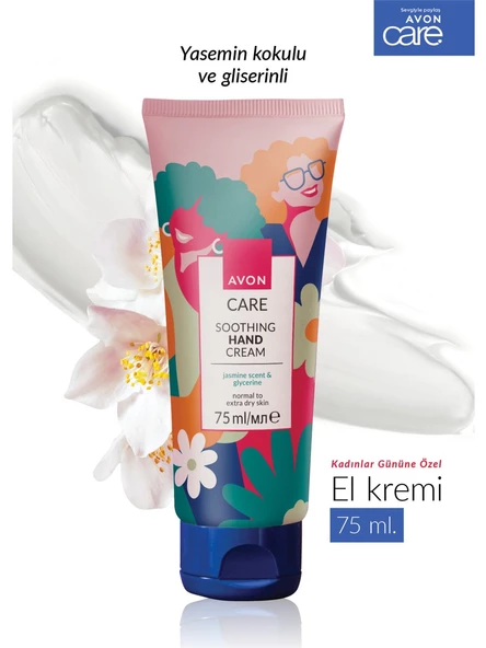 Avon Care Yasemin Özlü Gliserinli El Kremi 75 Ml