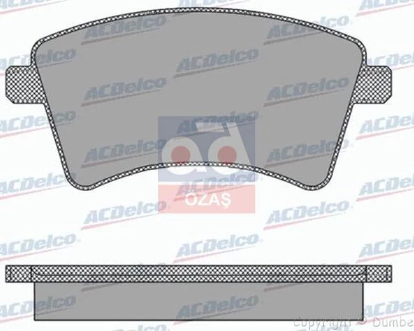 Arka Fren Balata Takımı Kangoo 2008- Apetech 1811 ürün görseli 1