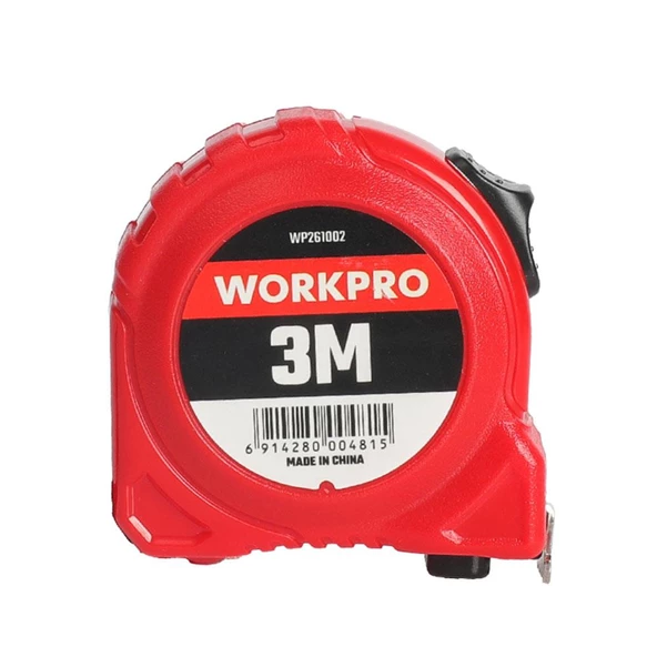 WORKPRO WP261002 3Mx16mm Beyaz Çelik Şerit Metre - Resim 2