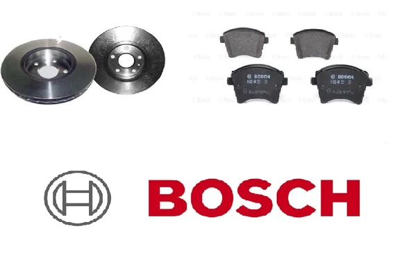 Bosch On Fren Dısk+Balata Takımı Kangoo 2008-