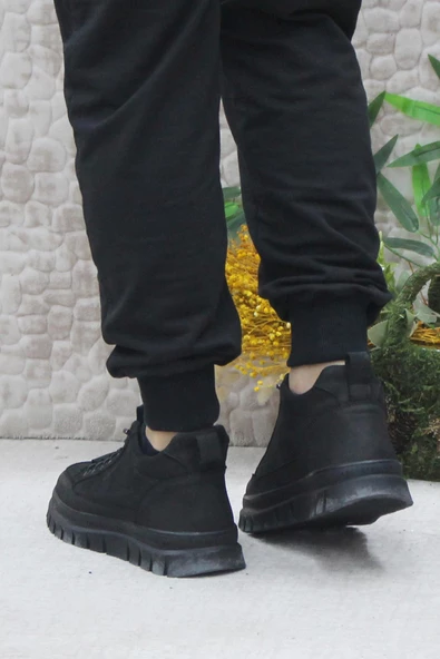 Hammer Jack 24867 Siyah Orijinal Ürün Hakiki Deri Erkek Bot - Resim 4