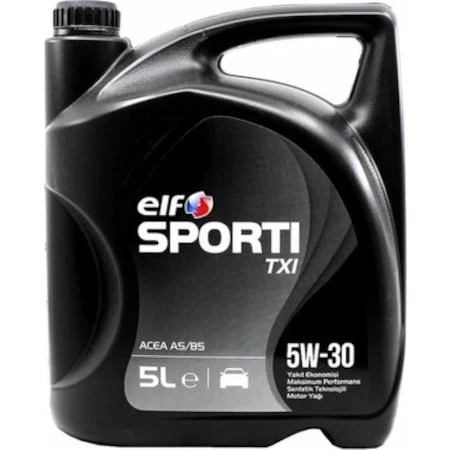 Elf Sporti Txi 5W-30 Acea A5/B5 Tam Sentetik Motor Yağı 5  L