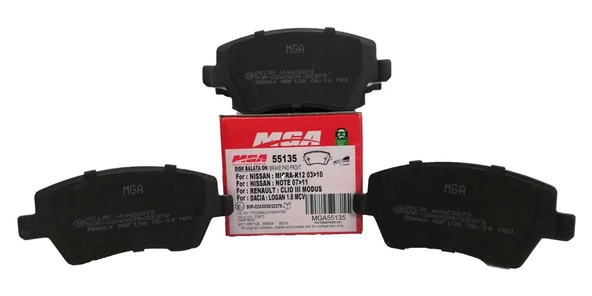 Ön Fren Balatası Clio3 Dokker Lodgy Duster Mga55135 410608481R ürün görseli 1