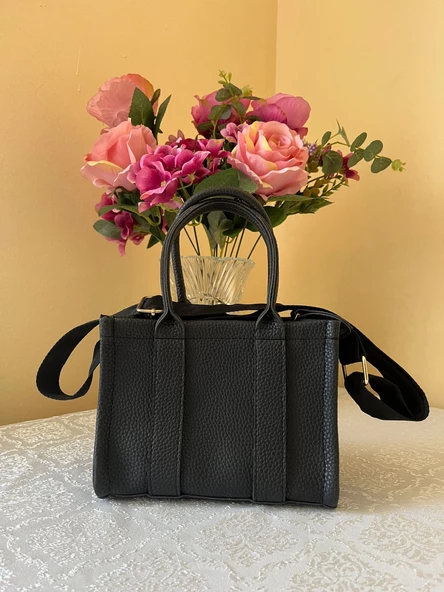 Tote Bag Deri El Ve Çapraz Kadın Çantası - 4