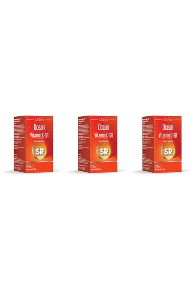 Ocean Vitamin C-SR 500 Mg 30 Tablet 3 Kutu