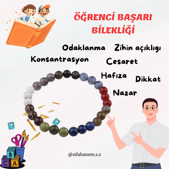 Doğaltaş Öğrenci Başarı Bilekliği