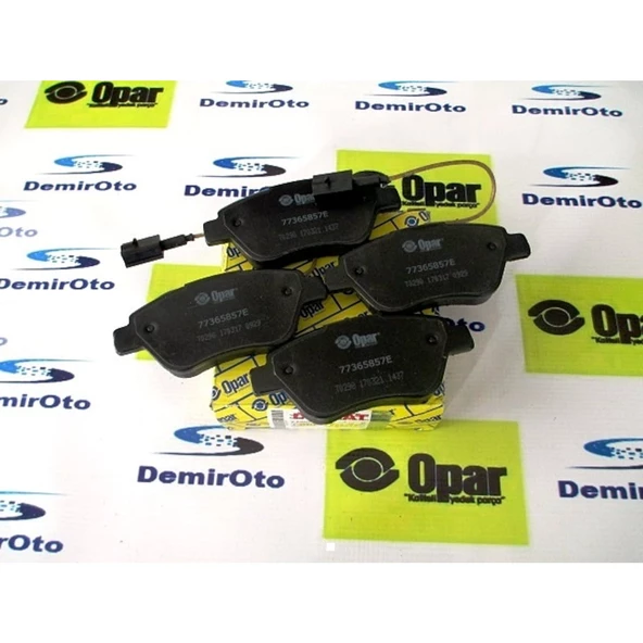 77365857E Fren Balata Takimi Ön Çift Fisli Linea-Fiorino Opar 220843832 - Resim 2