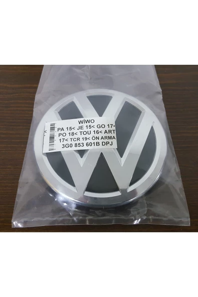 VW JETTA Ön Panjur Arması,3G0853601B,2015 - 2018 MK6 JETTA Ön Panjur Arması,VOLKSWAGEN Jetta Logosu - 8