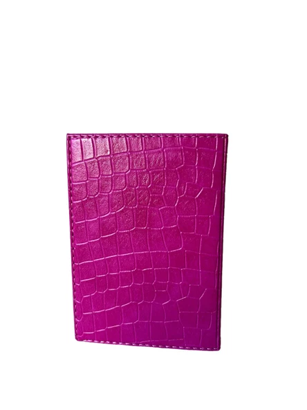 2'li Avantaj Paketi Timsah Derisi Desenli Pasaport Kılıfı - 11