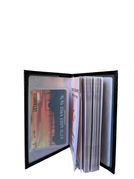 2'li Avantaj Paketi Timsah Derisi Desenli Pasaport Kılıfı - 9