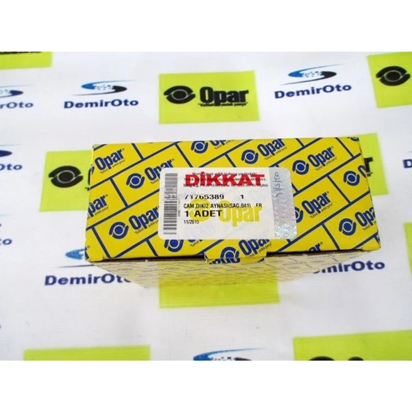 71765389 Dis Dikiz Ayna Cami Elektrikli Sag Fiorino-Bipper Opar 257311756 - 3