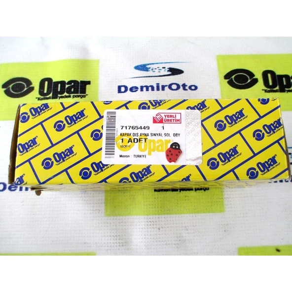 71765449 Dis Dikiz Ayna Sinyali Sol Yeni Doblo Opar 339032946 - 3